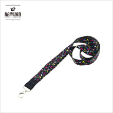 Full Color Design Sublimation Printing Lanyard with Metal Clip